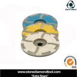 100mm Resin Filled Diamond Cup Grinding Wheel for Marble Polishing