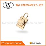 Lock Shaped Rectangle Thin Bags Turn Lock Hardware