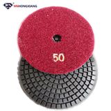 4'' Flexible Dry Abrasive Diamond Polishing Pad (HXDRY)