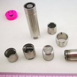 Customized CNC Machining Stainless Steel Turning Milling Electric LED Torch Component Flashlight Accessories