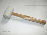 Natural White Head Rubber Mallet (EV-R502)