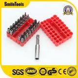 33 Piece Chrome Vanadium Steel Screwdriver Bit Set with Plastic Storage Case