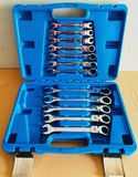 12PCS Industrial Flexible Gear Wrench Set (FY1012B-1)