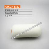 E-22 Hardware Decorate Paint Hand Tools Double Round Cap White Foam Paint Roller