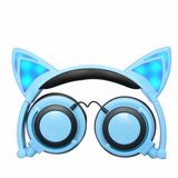 Cat Ear Cartoon Foldable Headband Headphone