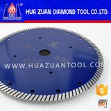 Turbo Diamond Cutting Blade for Stone Concrete (Hz306)