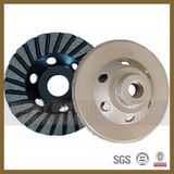 Steel Base Turbo Diamond Cup Wheel for Stone Concrete Grinding