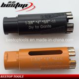 D35mm Vacuum Brazed Diamond Core Drill Bit Dry for Granite