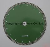 Cold Press Turbo Wave Diamond Saw Blade for Marble Stone, Turbo Wave Diamond Blade