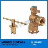 Dzr Brass Lockable Ball Valve (BW-L02)