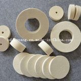 Unmounted High Density Dental Polishing White Felt Wheel