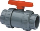 True Union Ball Valve, Double Union Ball Valve, PVC Ball Valve