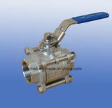 3PC Stainless Steel Threaded Ball Valve