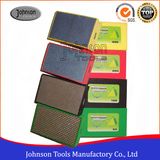 Diamond Hand Polishing Pads with Resin and Electroplated Type