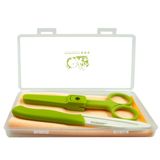 OEM Kitchen Ceramic Paring Knife & Scissors Set