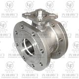 Wafer Type Ball Valve with ISO Mounting Pad Pn16/40