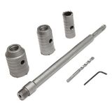 3PC Set SDS Plus Shank Wall Hole Saw with Wrench