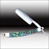 Quality Razor Knife with Shells Handle