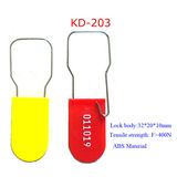 Security Plastic Padlock Seal for Crash Carts Bank Service Money Bags Kd-203