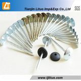 Umbrella Head Roofing Nails with Rubber Washer