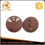 3 Segments Diamond Floor Finishing Grinding Disc