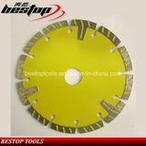 Protective T Type Turob-Segmented Blade for Concrete Cutting