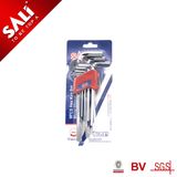 L-Shape Design 9PCS Hex Key Set CRV Allen Wrench