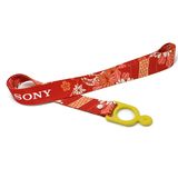 Promotional Bottle Holder Printed Lanyard Strap Hook Hanger Heat Transfer