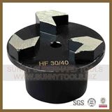 Aoorw Segment Diamond Grinding Plug for Concrete Floor Grinder