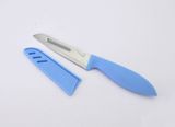 Multifunction Stainless Steel Peeling Fruit Vegetable Kitchen Knife with Sheath