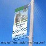 Banner Lamp Pole Flex Spring Bracket Hardware Media Ads Image Round Arm