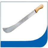 Steel Sugarcane Machete with Wood Handle