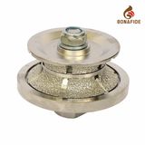 Vacuum Brazed Granite Router Bit Profile Wheel, Grinding Wheel, Granite Profile Wheel