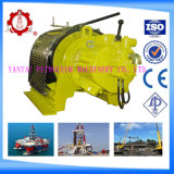 Pneumatic Power Source and Cranes Application Small Winch with Remote Control