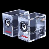 Ce Approved 20W Powerful Passive Bookshelf Crystal Loud Speaker