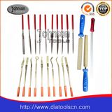 Electroplated diamond file: diamond tool