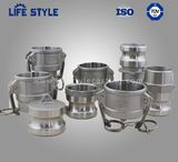 Stainless Steel/Aluminium/Brass Camlock Coupling Type a B C D E F DC Dp