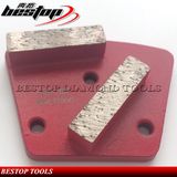 Metal Bond Concrete Terrazo Floor Trapezoid Diamond Grinding Plate