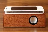 Wireless Wooden Case Induction Speaker