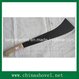 Machete Carbon Steel Sugarcane Machete with Wood Handle