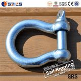 European Type Large Bow Safety Threaded Pin Crane Shackle