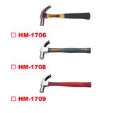 British Type Claw Hammer with Fibreglass Hanle