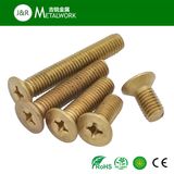 Brass Phillips Flat Head Csk Machine Screw DIN965