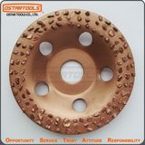 5 Inch Round Dish Shaped Tungsten Carbide Abrasive Grinding Wheels