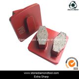 Redi Lock Metal Abrasive Floor Grinding Pad Concrete Tool