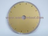 Wet Continuous Diamond Saw Blade for Porcelain Tile