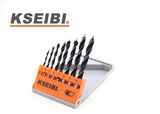 Good Quality Plastic Case Kseibi Wood Brad Point Wood Drill Bit Set