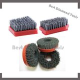 Frankfurt Rould Fickert Antique Diamond Abrasive Brushes for Granite Marble Stone Polishing