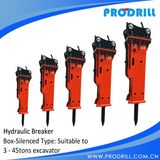 Excavator Attachment Bucket Hydraulic Breaker, Rock Hammer