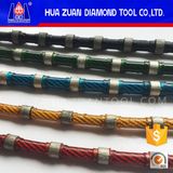 Thin Diamond Wire Saw Rope Stone Cutting